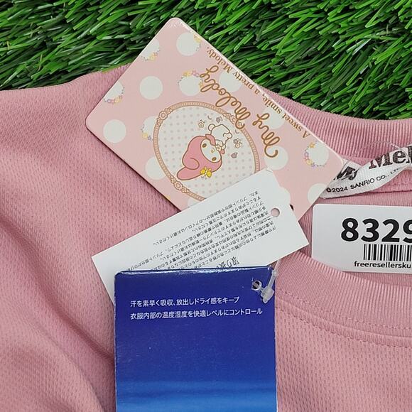 My-Melody Shirt Womens Large 20x26 Pink Sanrio Mariland - Picture 8 of 13